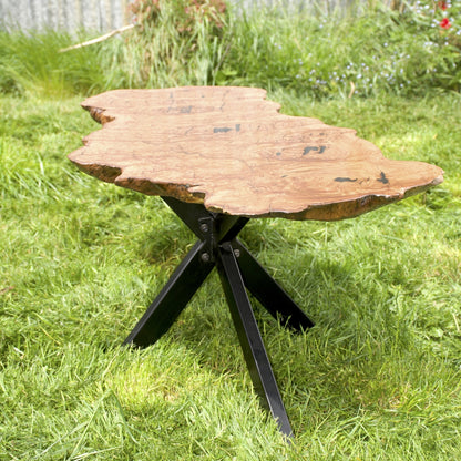 Blackbark Timber Slab Burl Coffee Table